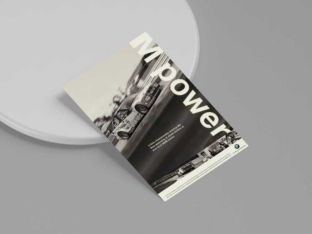 BMW 3 TIME CHAMPION POSTER - Image 2
