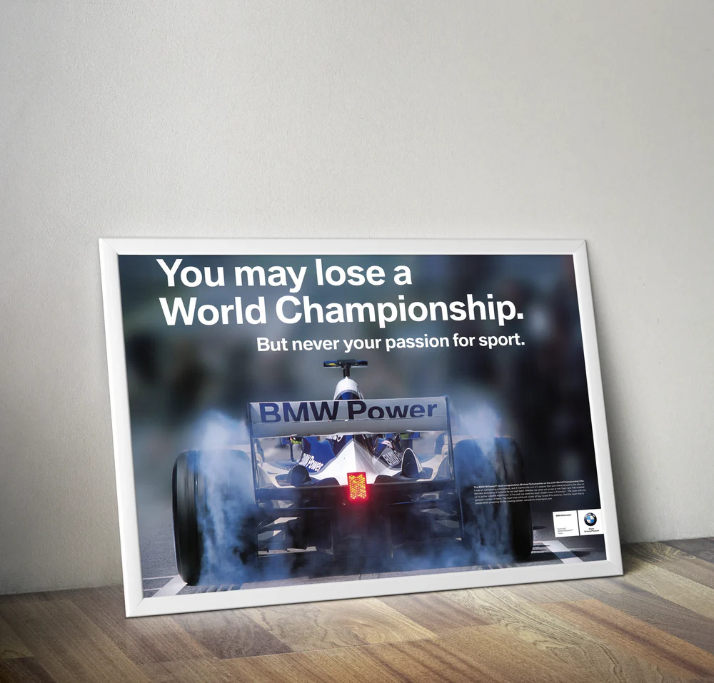 BMW F1 PASSION  POSTER