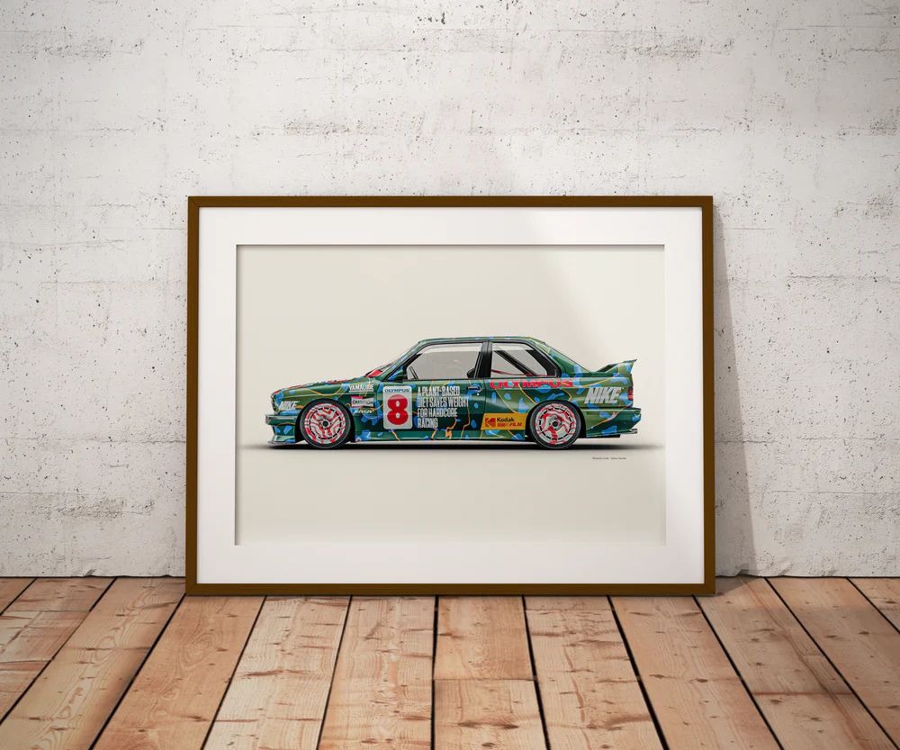 BMW M3 PLANTBASED POSTER - Image 2