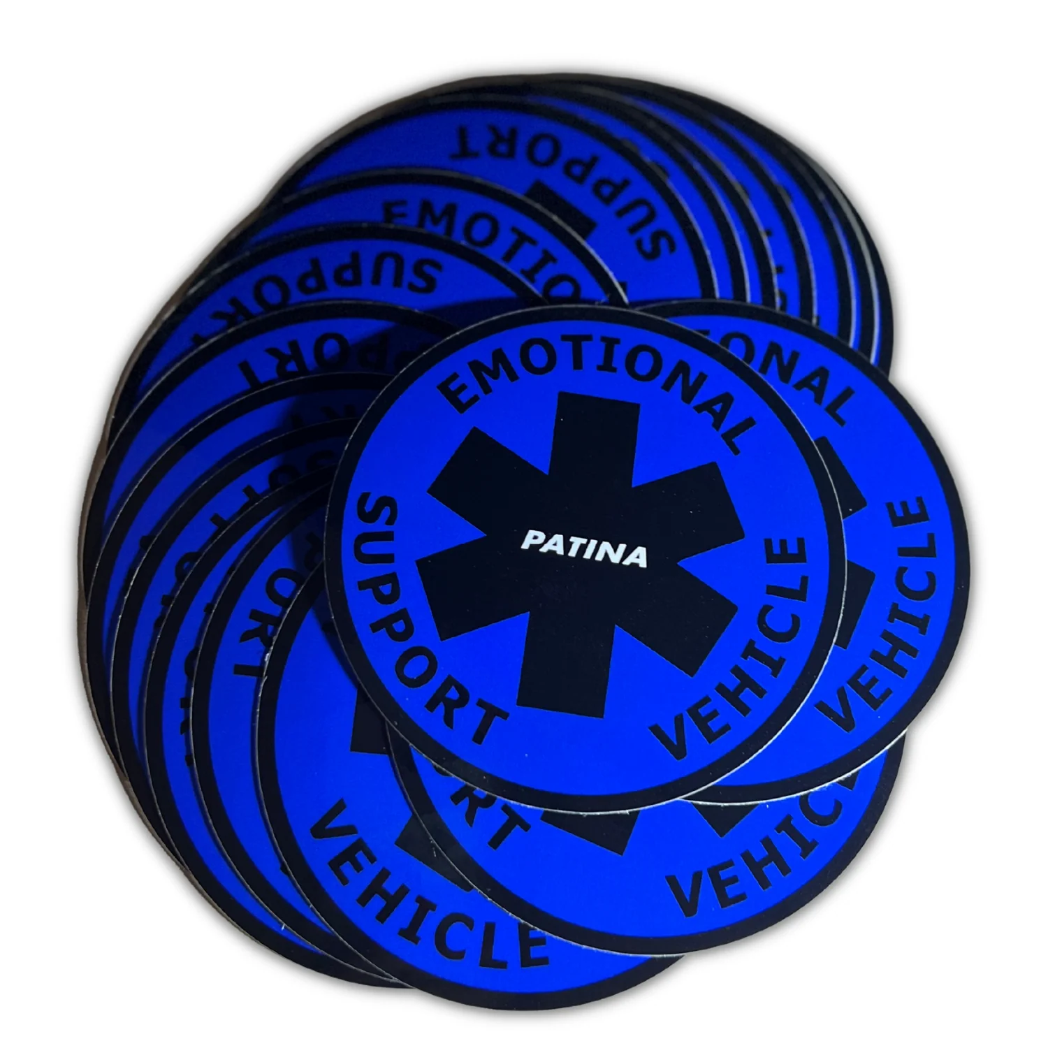 EMOTIONAL SUPPORT 4" STICKER - Image 3