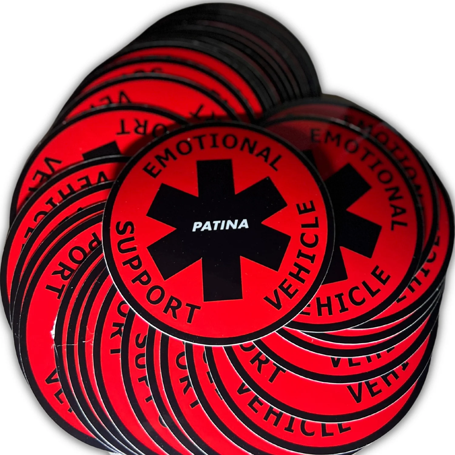 EMOTIONAL SUPPORT 4" STICKER - Image 7