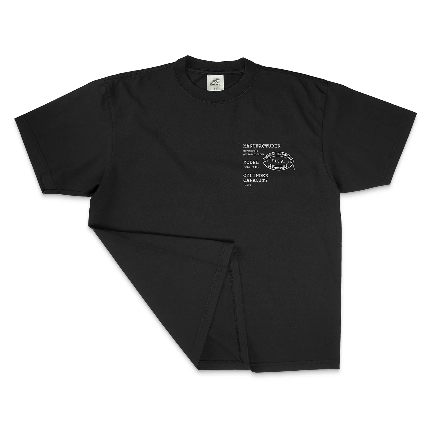 GW X PR E36 T-SHIRT BLACK V2 - Image 2