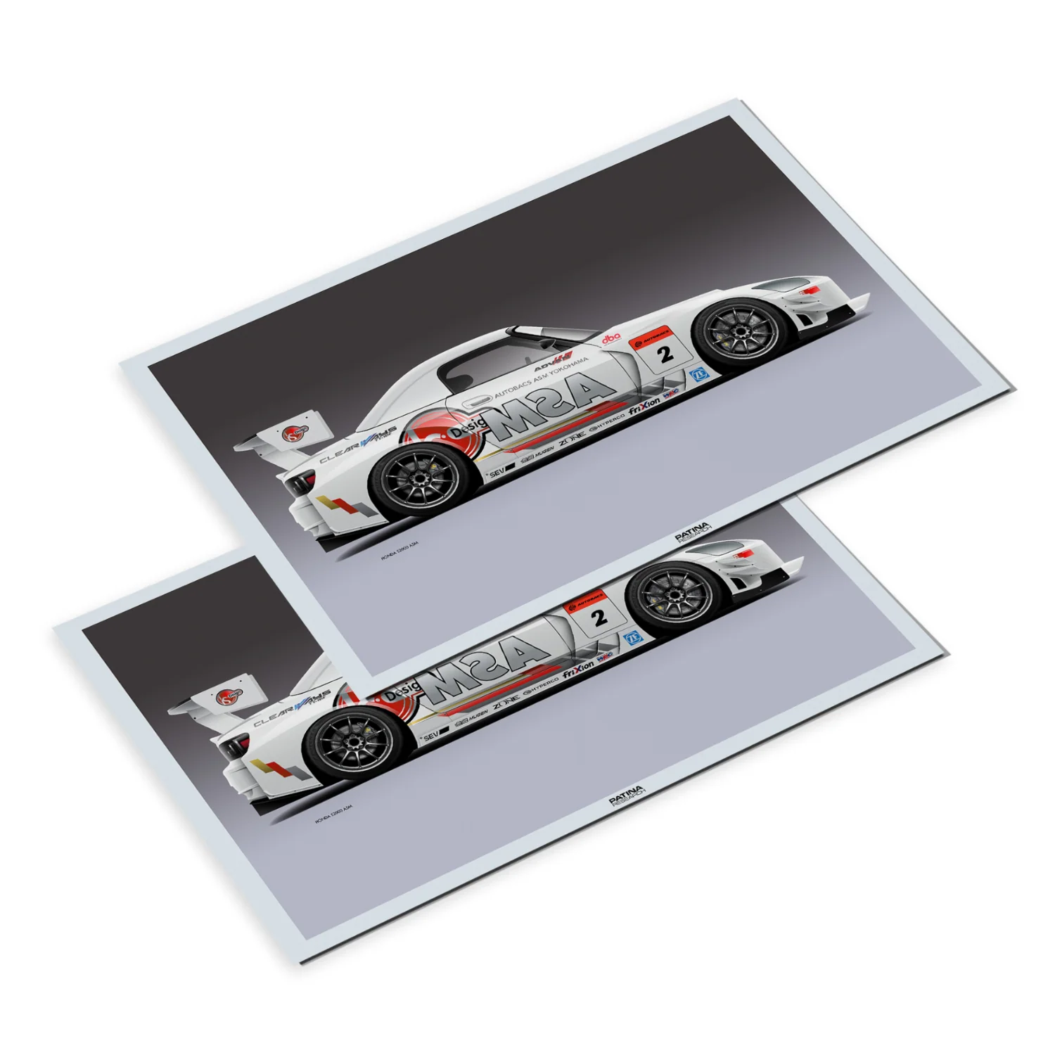 HONDA S2000 ASM TIME ATTACK PRINT - Image 2