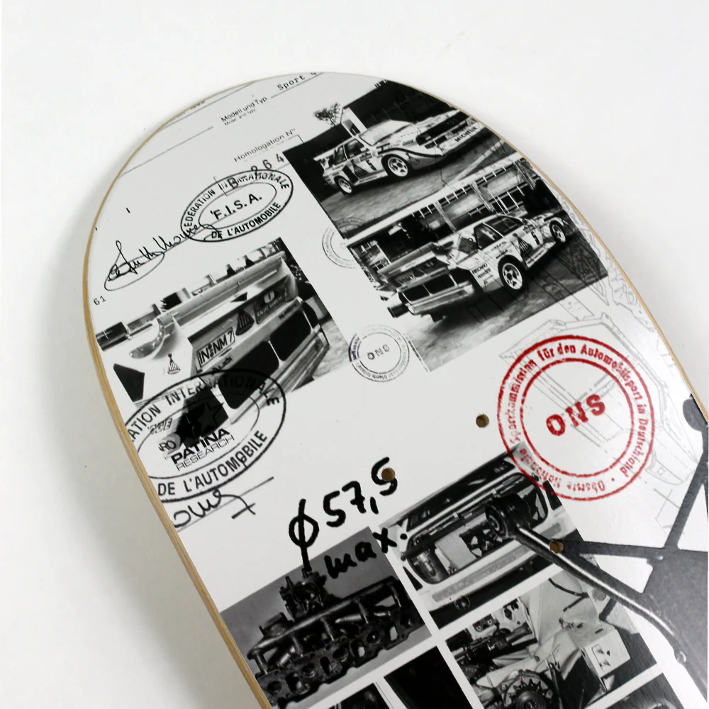 LANCIA VS AUDI GROUP B SKATEBOARD DECK - Image 3