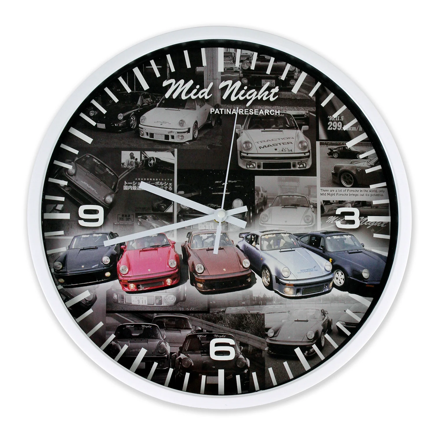 MIDNIGHT 14 INCH CLOCK