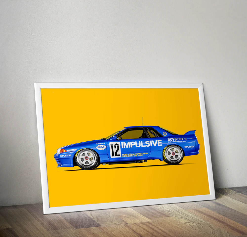 NISSAN SKYLINE IMPULSIVE POSTER