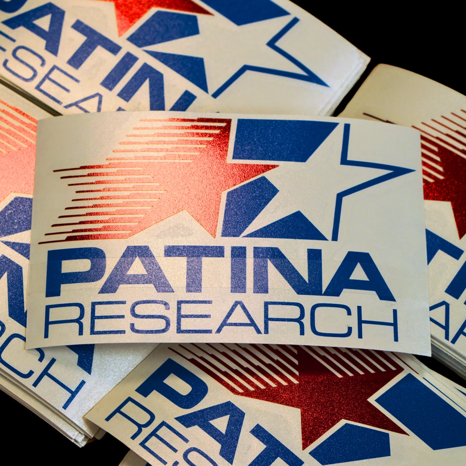 PATINA RESEARCH STAR CLASSIC 6 INCH STICKER - Image 2