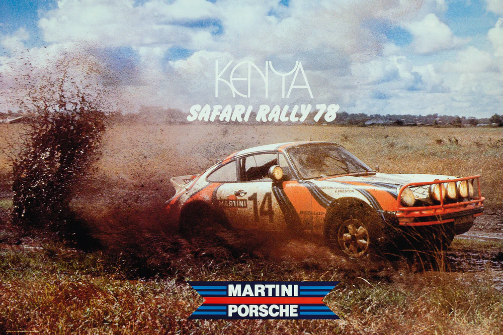 PORSCHE KENYA SAFARI POSTER - Image 3