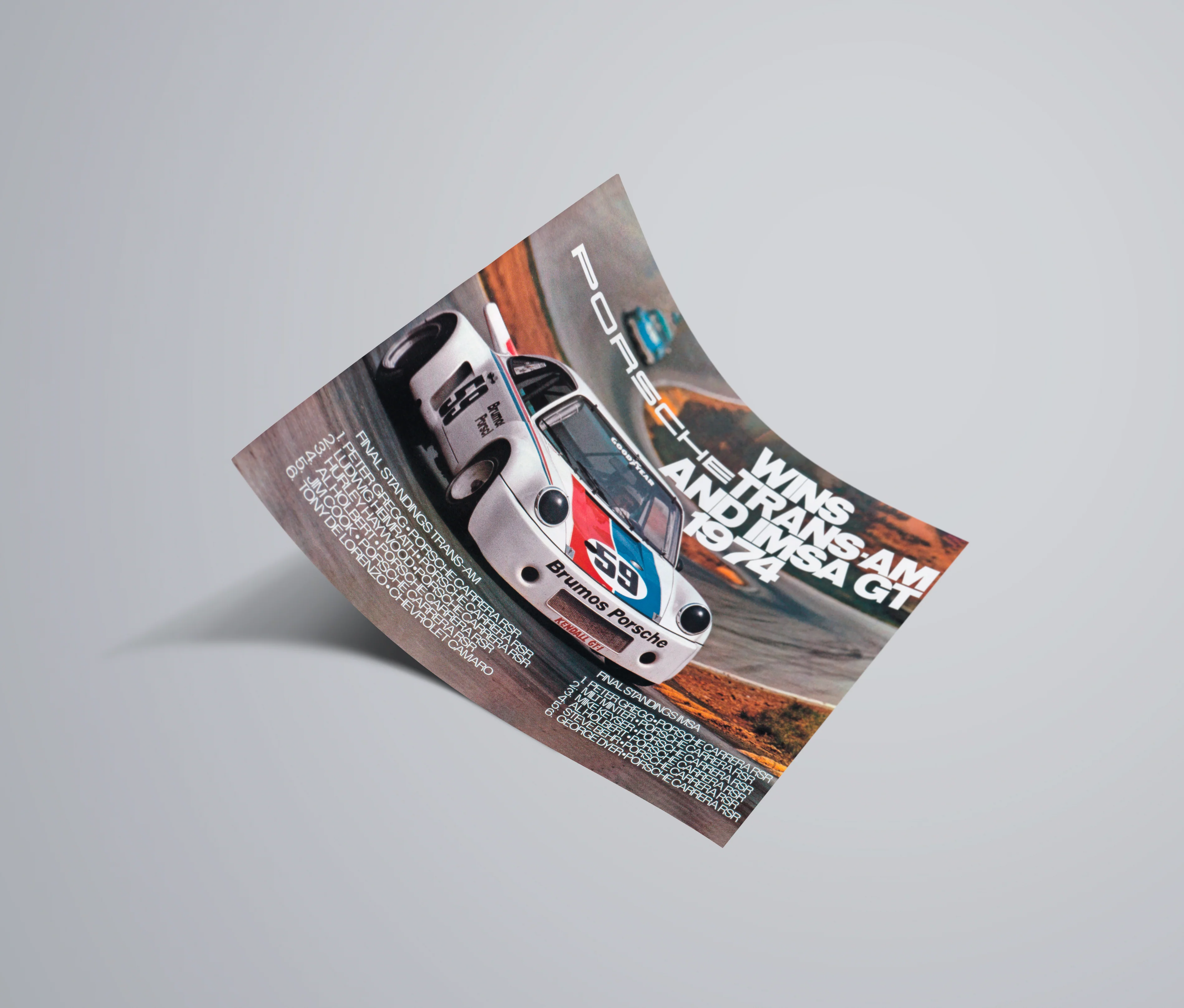 IMSA GT 1974 POSTER - Image 3