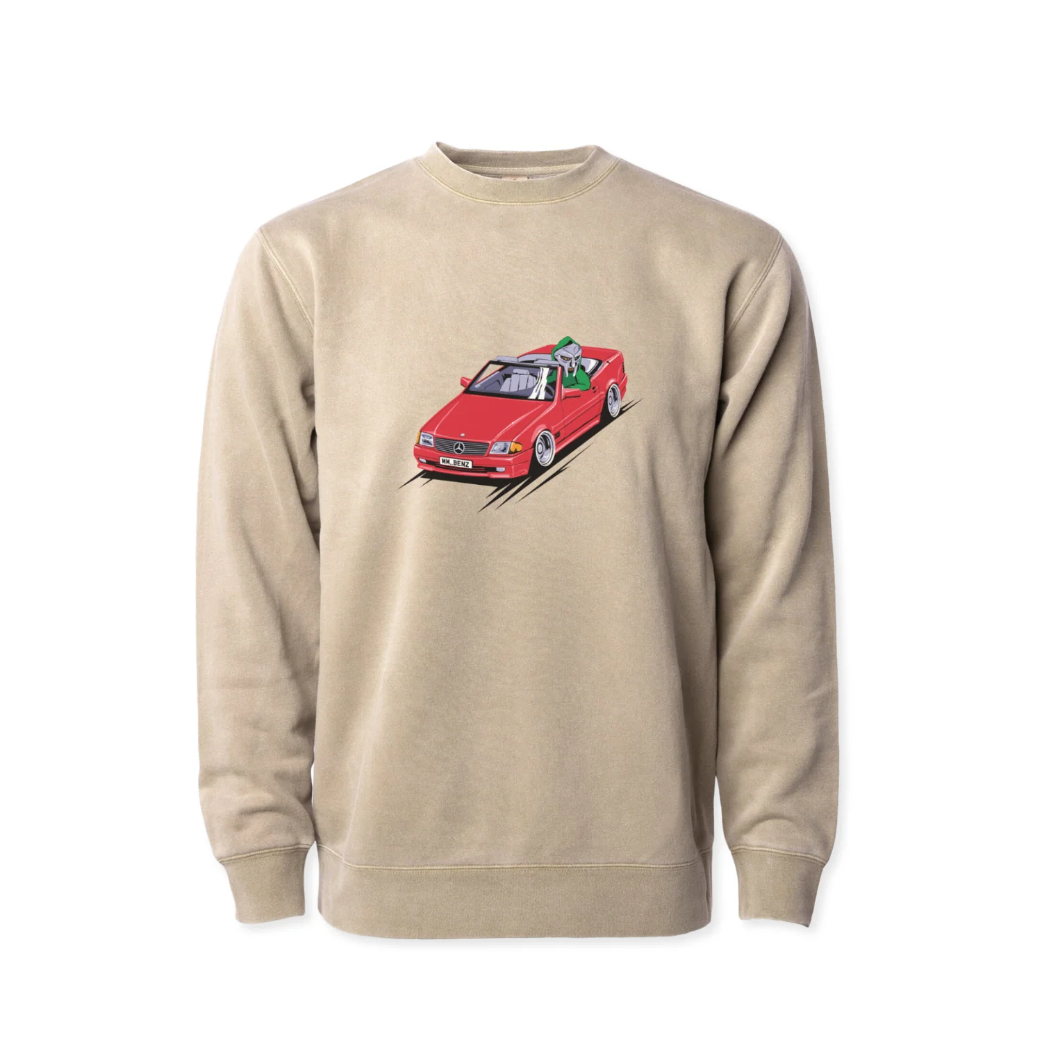 PR 129 VILLAIN PIGMENT DYED CREW NECK