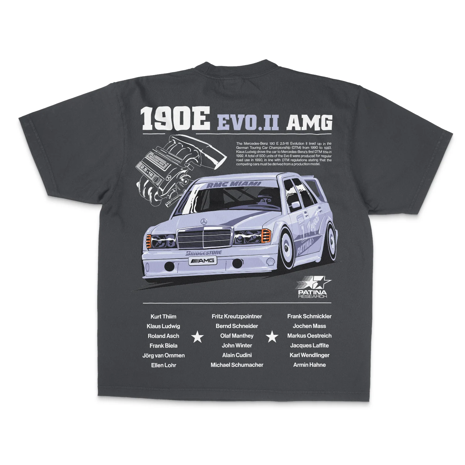 PR 190E EVOII RMCMIAMI T-SHIRT