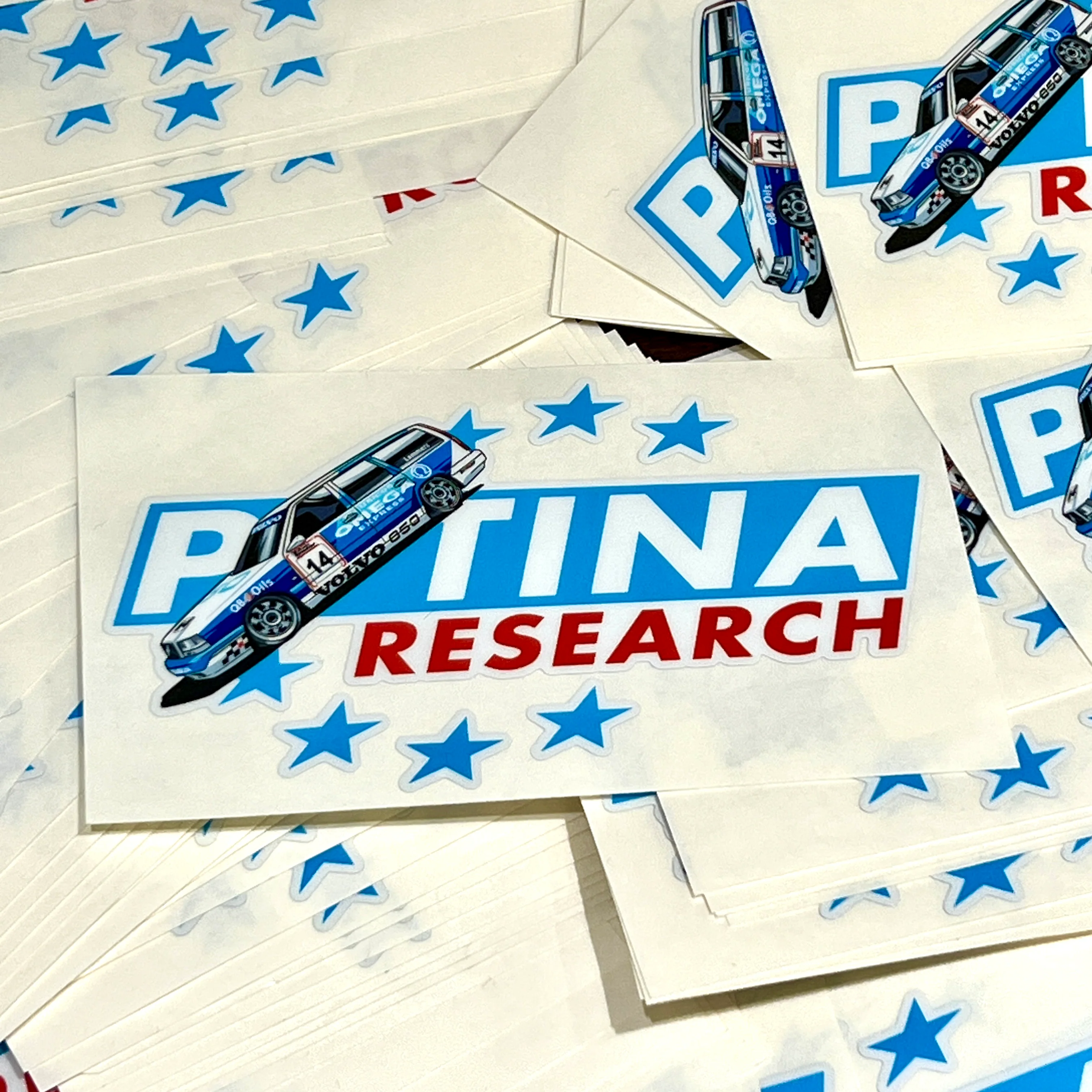 PR 850 DIE CUT VOLVO 8 INCH STICKER - Image 2