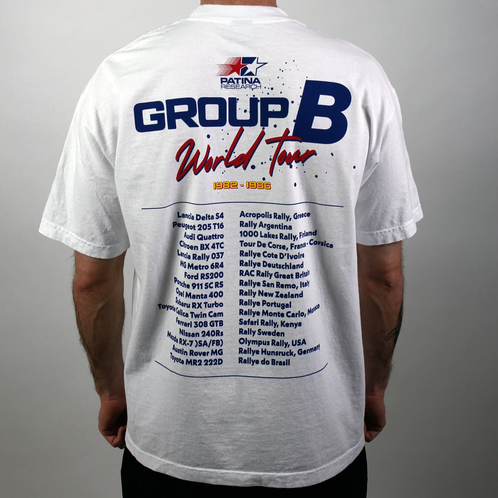 PRGROUPB WORLD TOUR RALLY T-SHIRT - Image 4