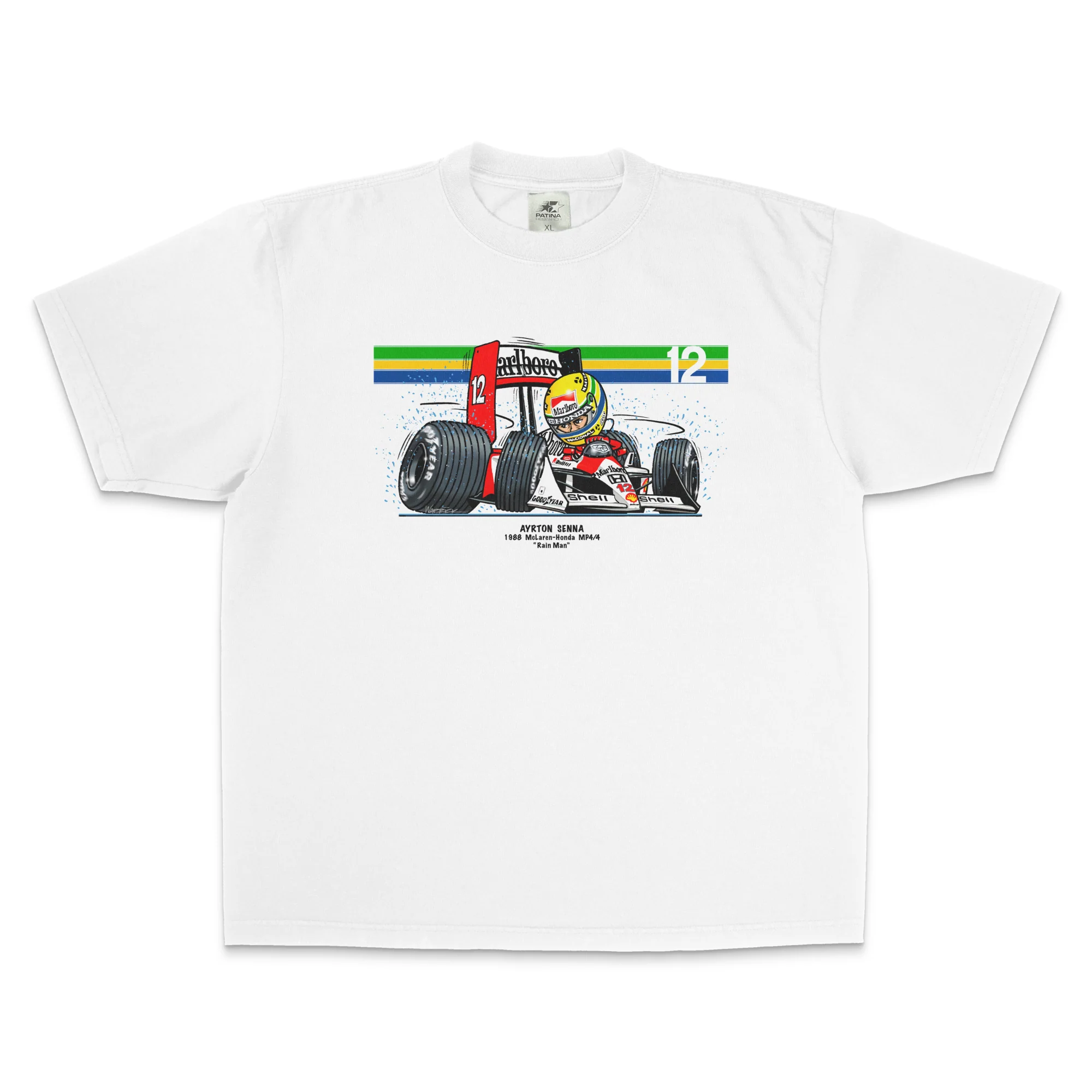 PRRAINMAN SENNA'S  MP 4/4 T-SHIRT