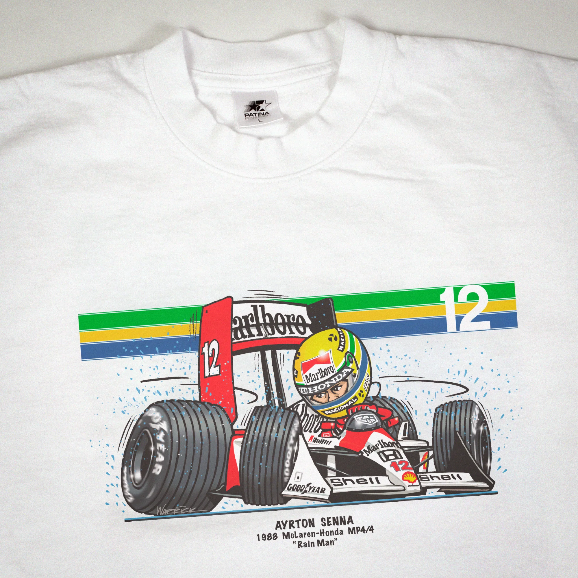 PRRAINMAN SENNA'S  MP 4/4 T-SHIRT - Image 3