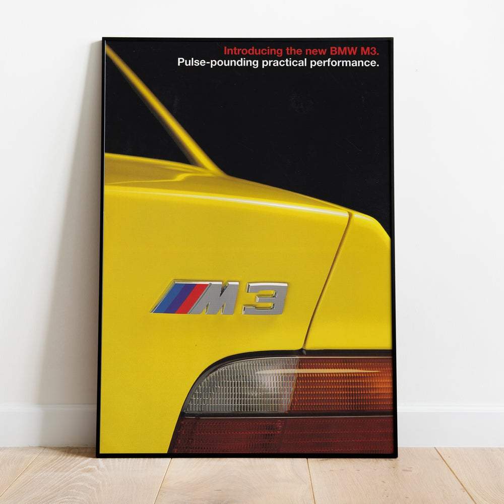 PULSE POUNDING E36 M3 POSTER