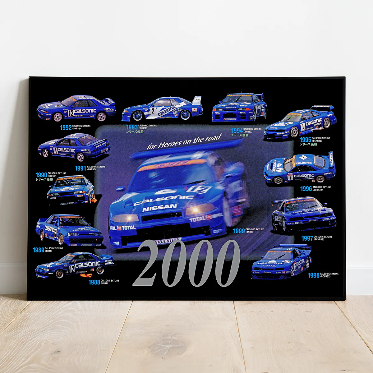 SKYLINE CALSONIC 2000 POSTER - Image 3