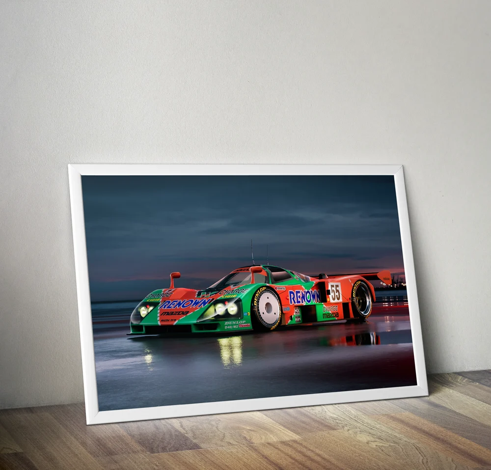 THE MAZDA 787B POSTER
