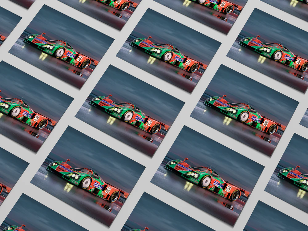 THE MAZDA 787B POSTER - Image 2