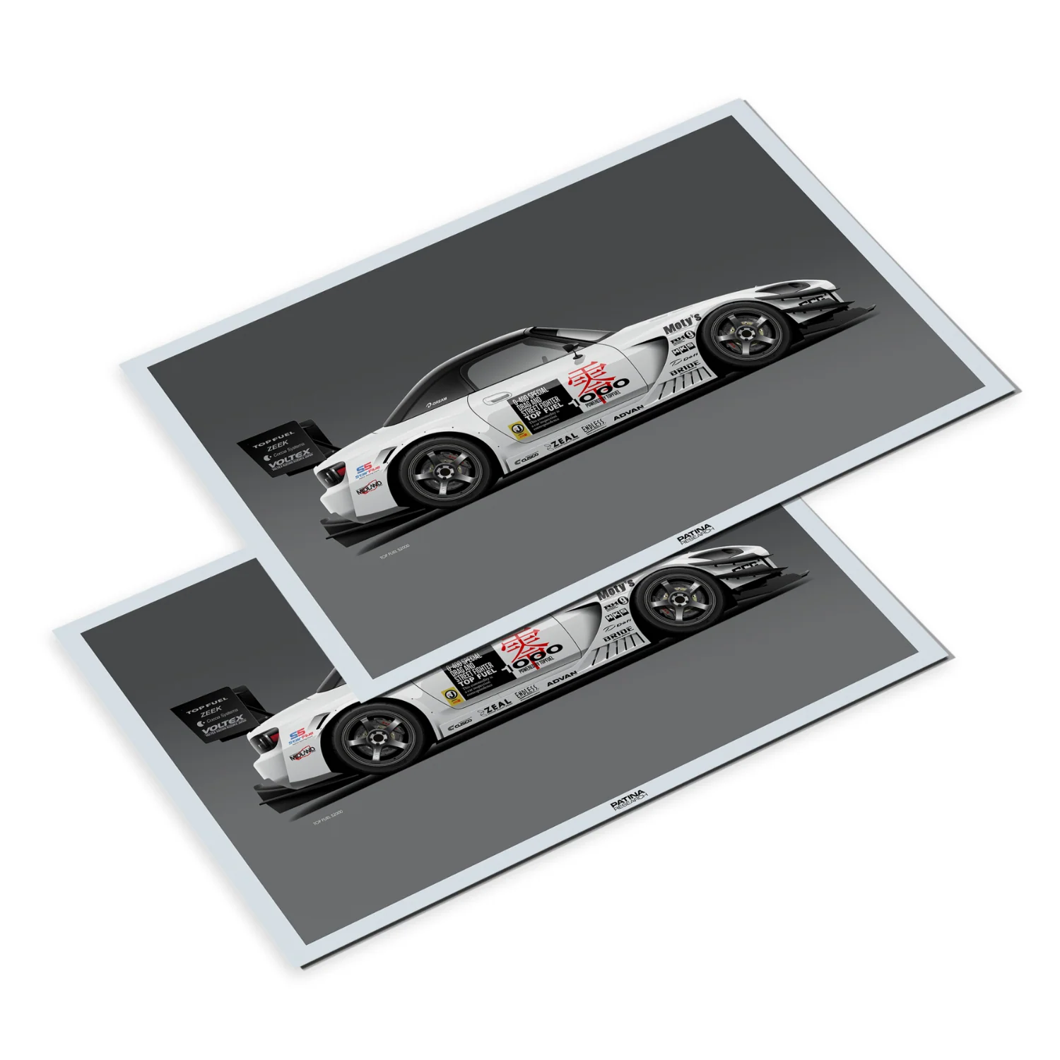 TOP FUEL HONDA S2000 TIME ATTACK PRINT - Image 2