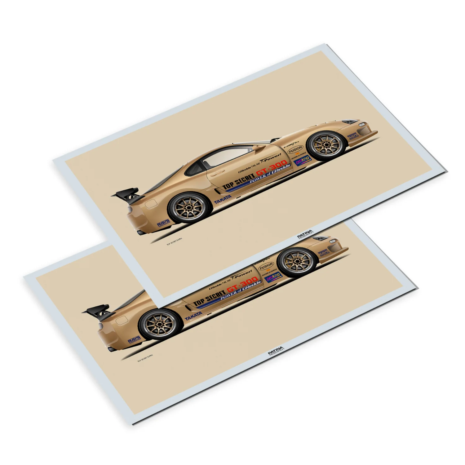 TOP SECRET GT 300 SUPRA PRINT - Image 2