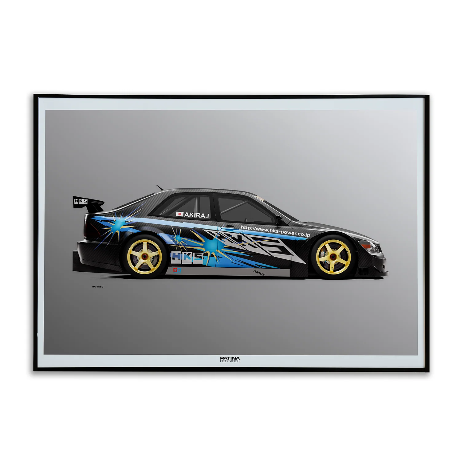 TOYOTA ALTEZZA HKS TRB-01 POSTER
